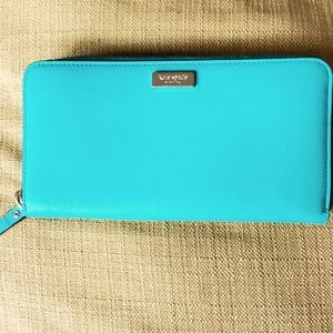 Kate Spade turquoise wallet